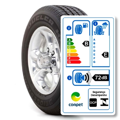 Pneu 265/60R18 110T Dueler H/T 684 II Ecopia Bridgestone