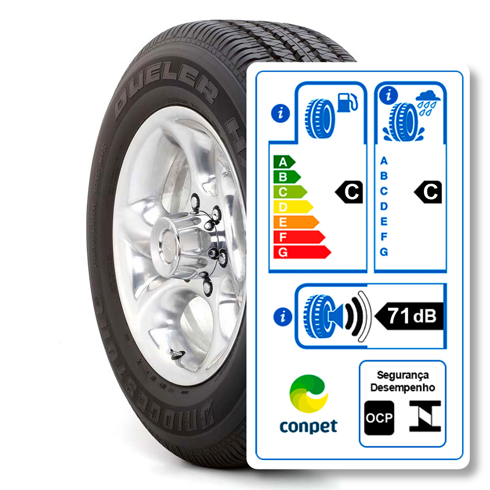 Pneu 255/70R16 111H Dueler H/T 684 II Bridgestone