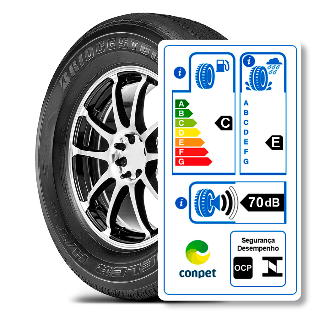 Pneu 255/60R18 112T Dueler H/T 684 III Ecopia Bridgestone